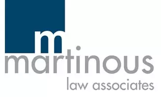 Logo of providence based law firm, Martinous Law